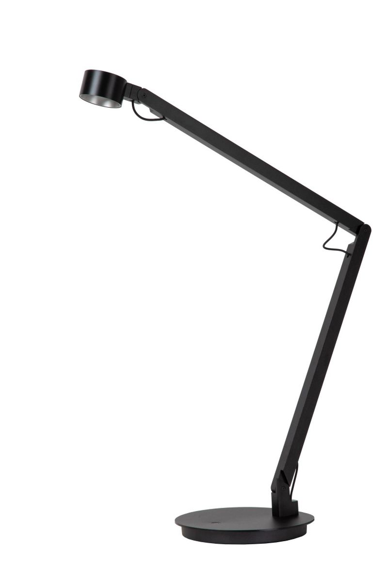 Lucide OGDEN - Stolová lampa - LED Dim. - 1x6W 3000K/3100K - Čierna